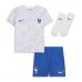 France Benjamin Pavard #2 Replica Away Stadium Kit for Kids World Cup 2022 Short Sleeve (+ pants)